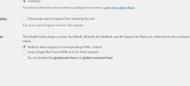 Solved – How to Disable RSS Feeds in WordPress?